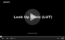 Look Up Table（LUT）　動画