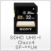 SDHC UHS-Iメモリーカード Class4