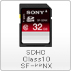 SDHC Class10 SF-**NX