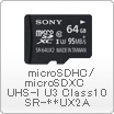 microSDHC UHS-I U3 Class10 SR-**UX2A