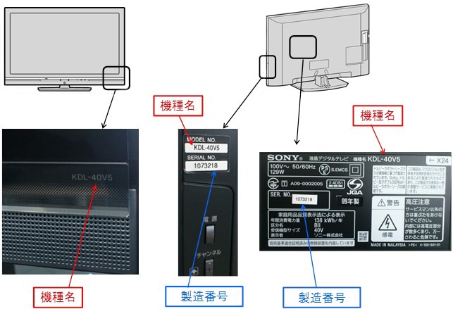 ソニー株式会社 | Sony Japan | 液晶テレビ<ブラビア>「KDL-40V5 / KDL