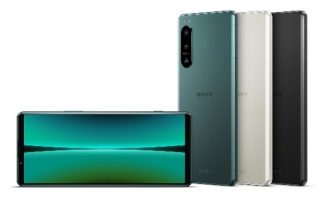 スマートフォン 『Xperia 5 IV』 （左から：グリーン、エクリュホワイト、ブラック）