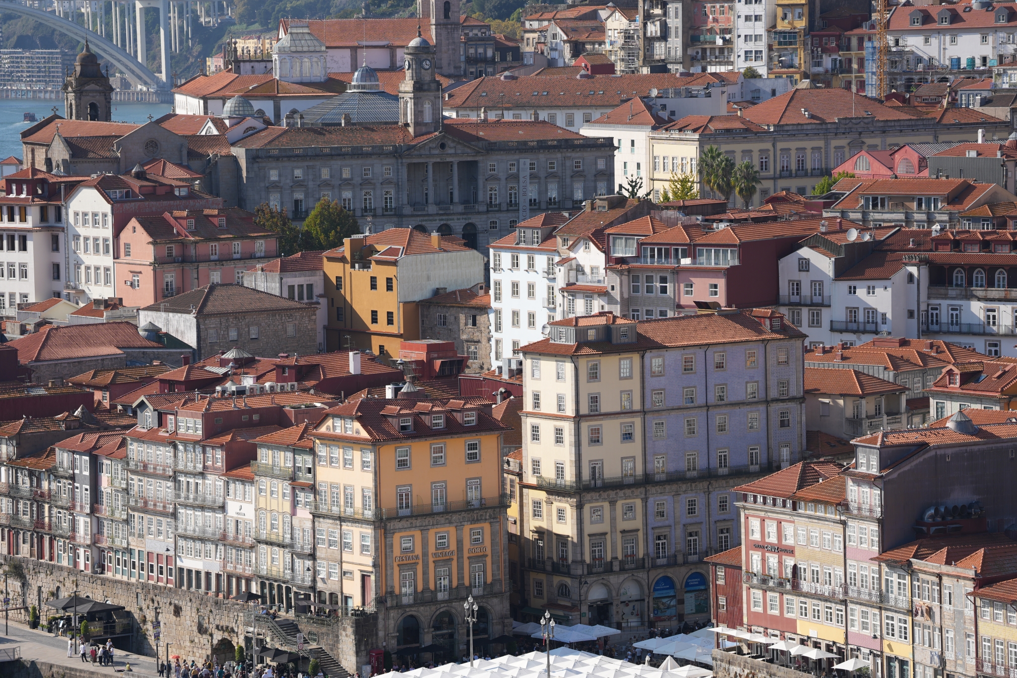 A view of the streetscape in Portugal Click to open modal