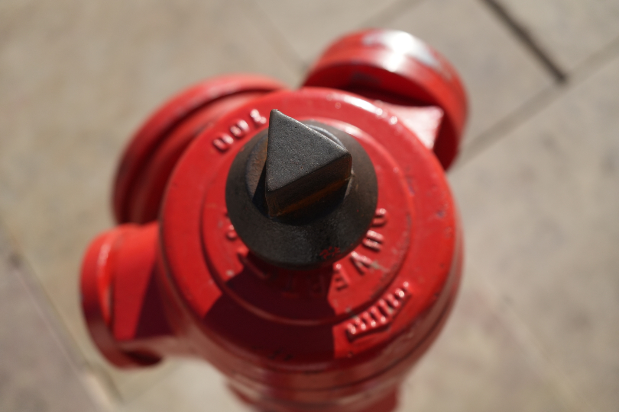 A photo of a red fire hydrant Click to open modal