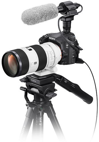 α77 II with ECM-CG60