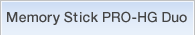 Memory Stick PRO-HG Duo
