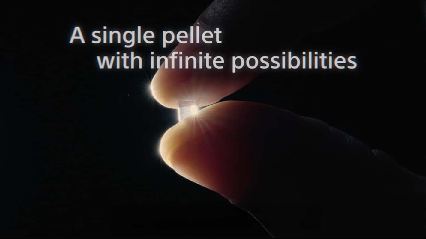 A Single Pellet with Infinite Possibilities | Sony’s Recycled Materials