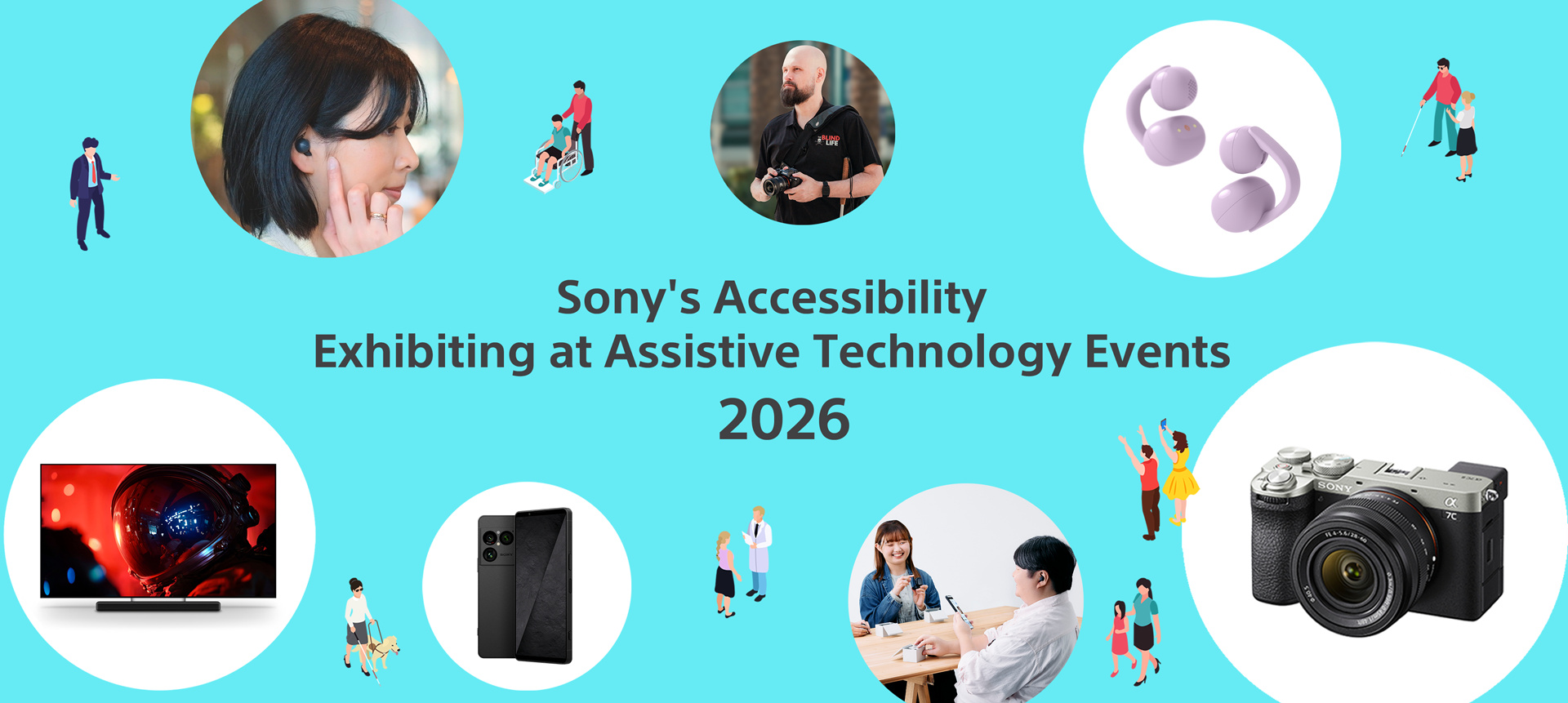 Sony's Accessibility Exhibiting at Assistive Technology Events