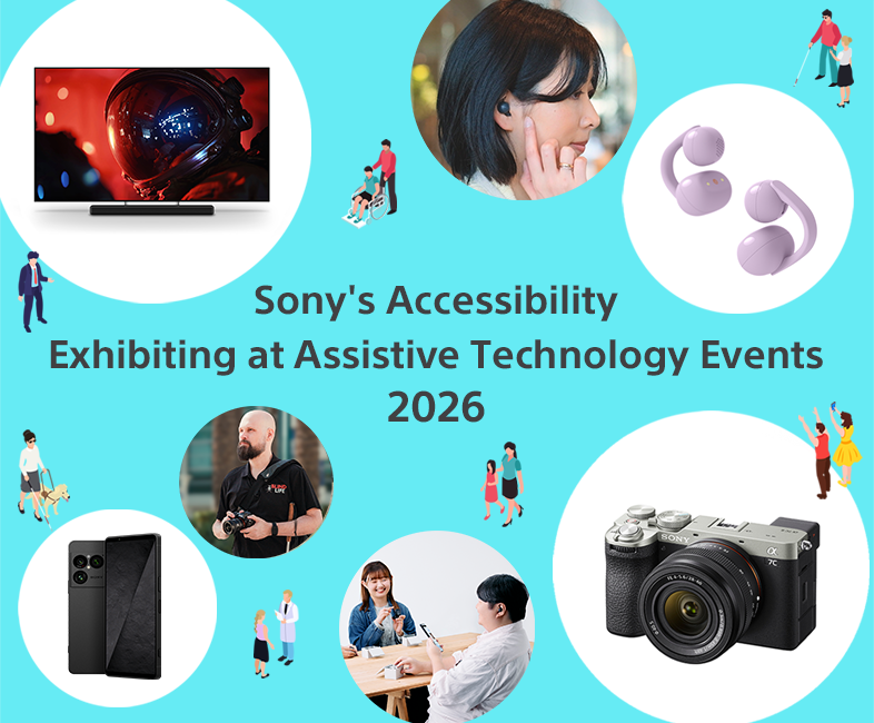Sony's Accessibility Exhibiting at Assistive Technology Events