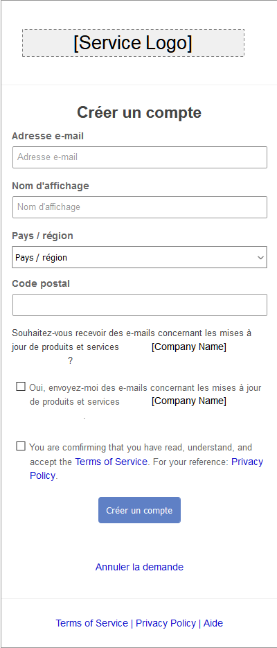 Create Account