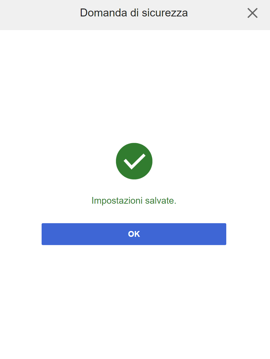 Security Question and Answer