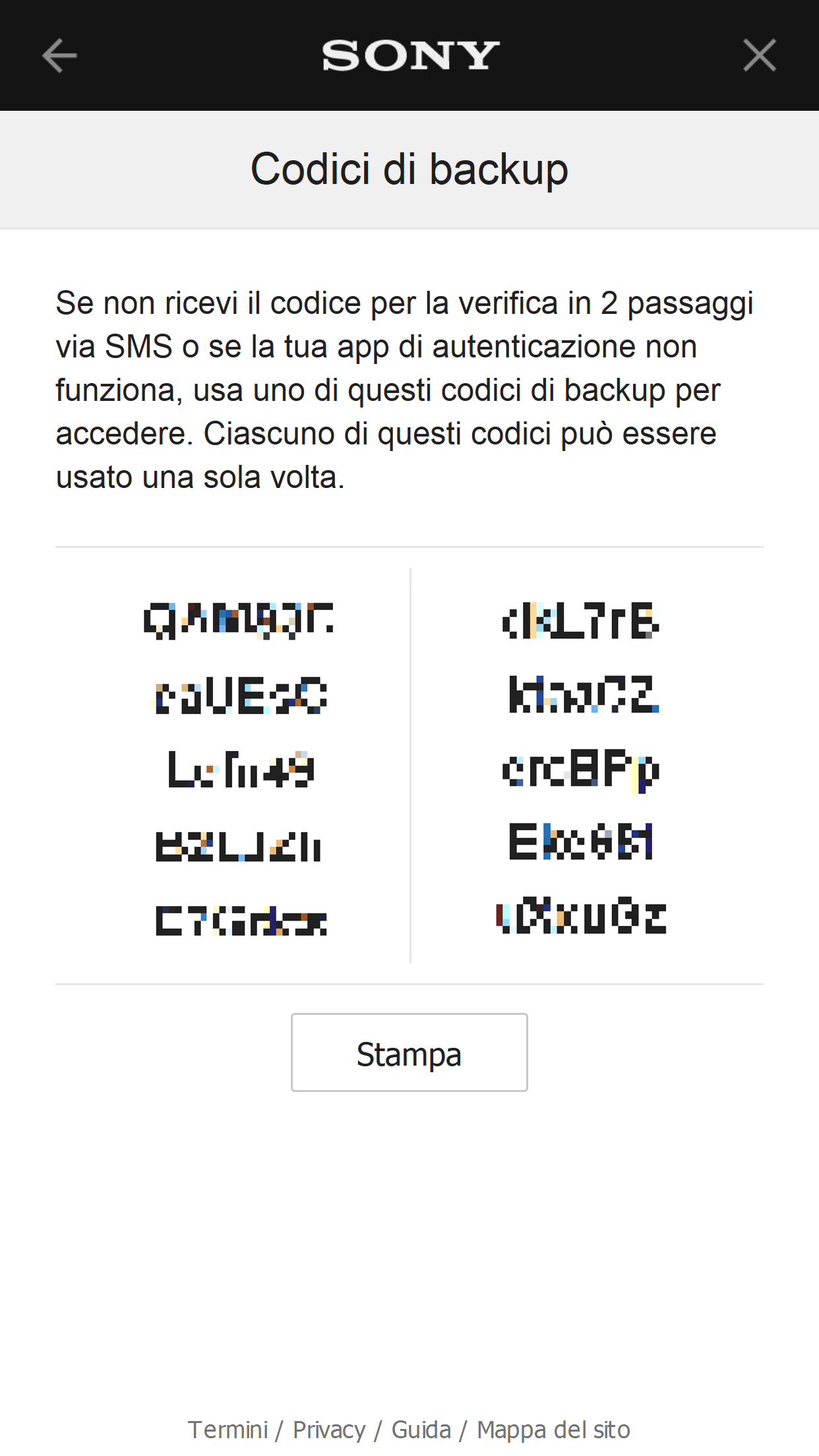 2-Step Verification Code view