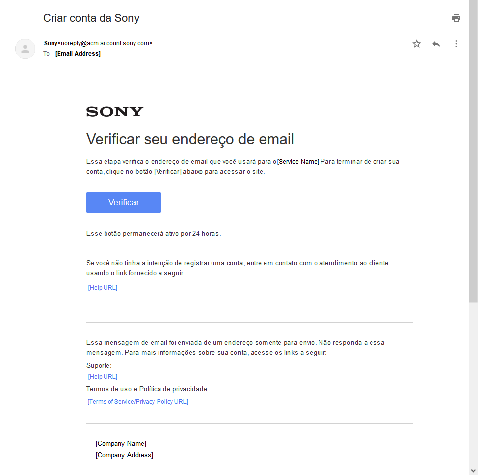 Verify your email address