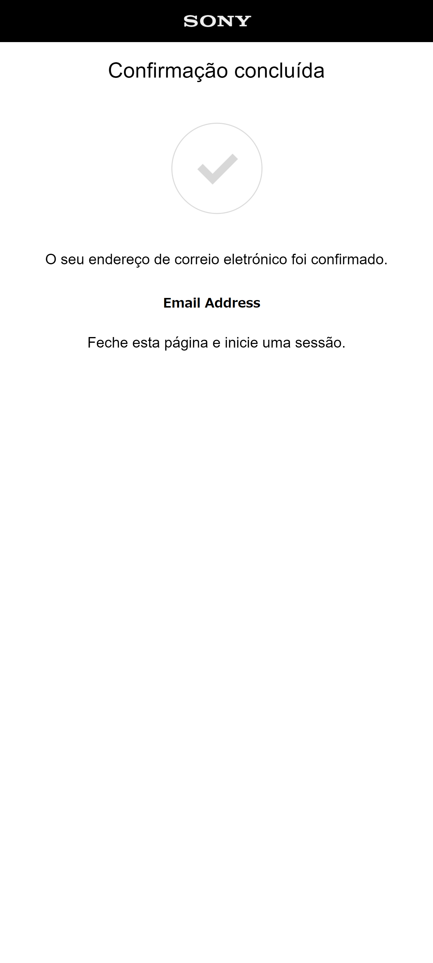 Your email address has been verified