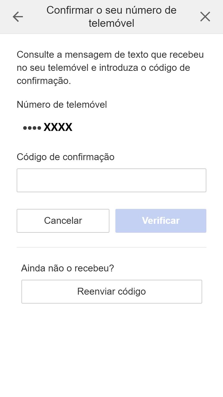 Verify Your Mobile Number