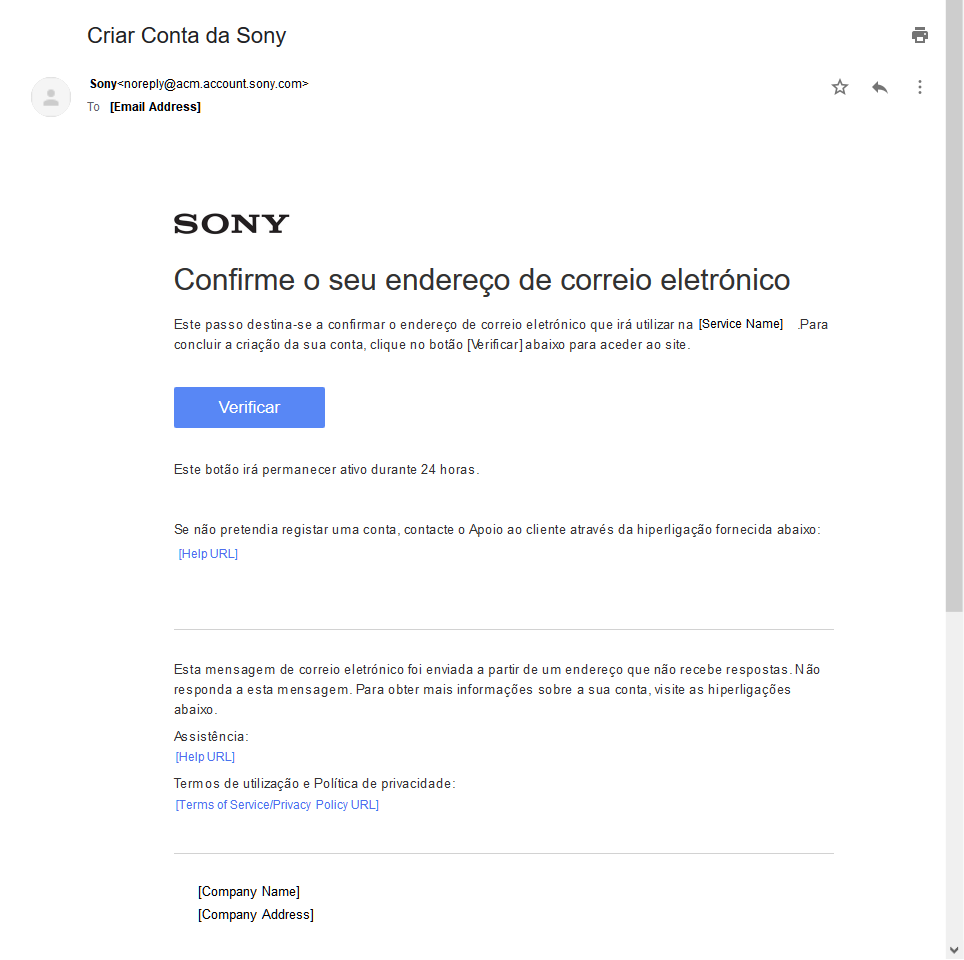 Verify your email address