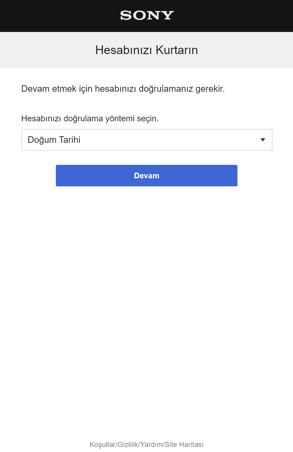 Verify Your Identity