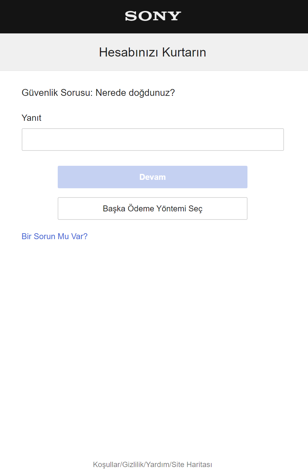 Verify Your Identity