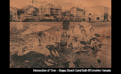 Intersection of Time – Beppu Beach Sand Bath ©Tomohiro Hanada
