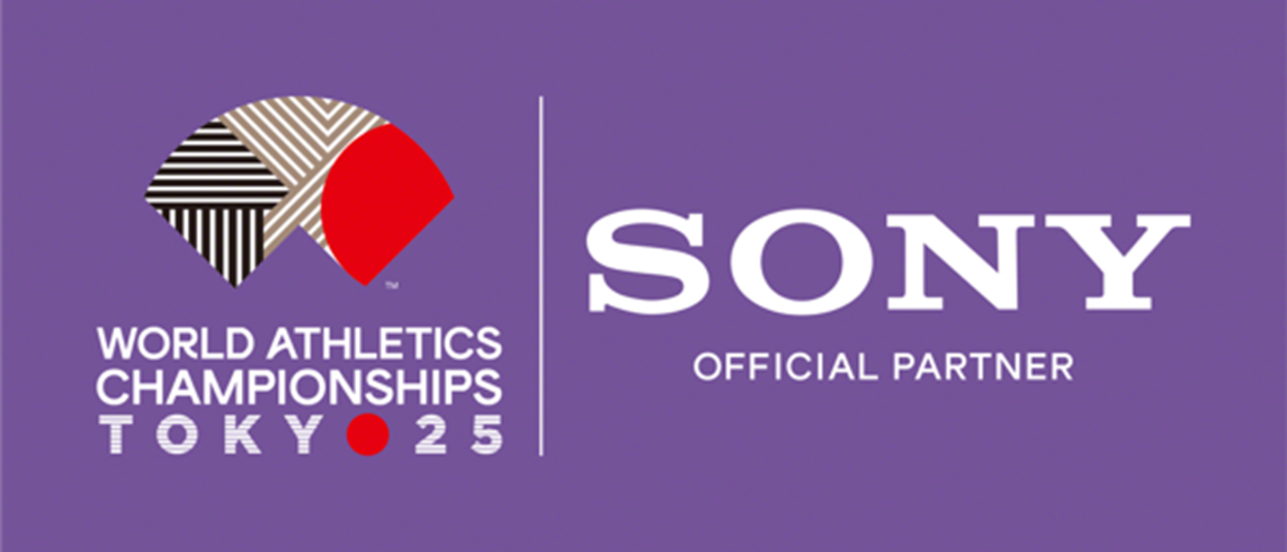 World Athletics Championships Tokyo 25 SONY Official Partner