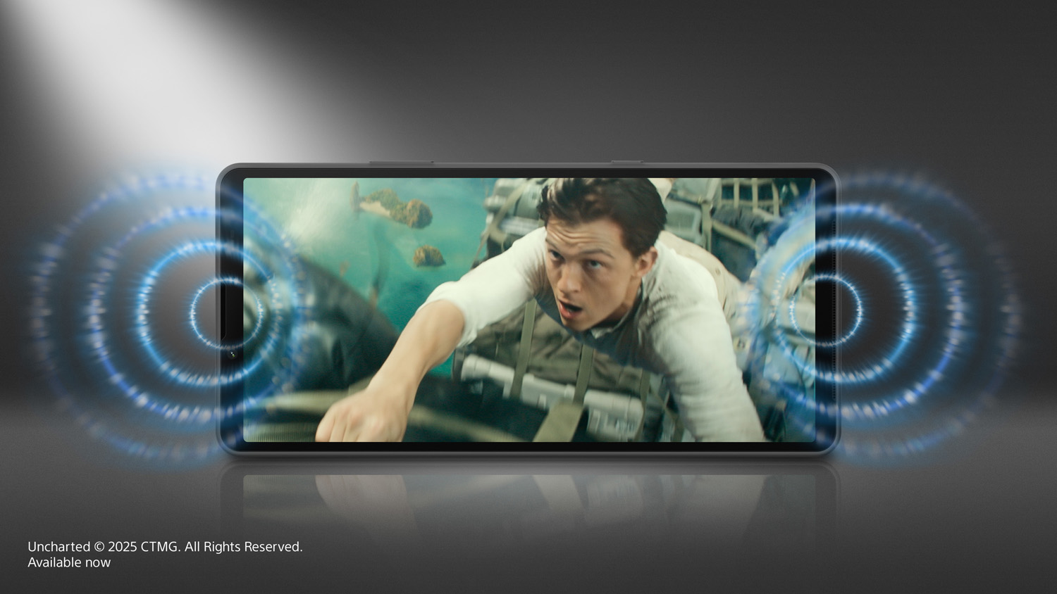 映像に合わせて迫力のあるサウンドのイメージ図